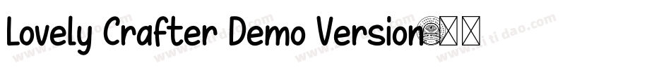Lovely Crafter Demo Version字体转换